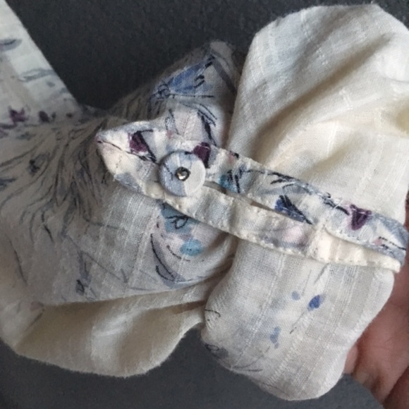 Anthropologie Rebecca Taylor pintuck floral top - Picture 7 of 7